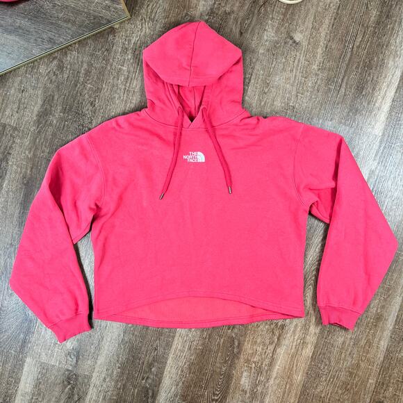 The North Face Evolution Hi Lo Hoodie Salmon Red / Pink Salmon - Picture 1 of 5
